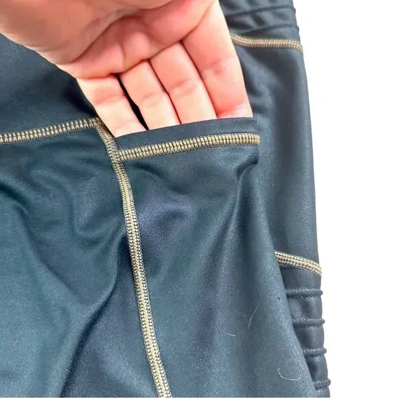 Athleta Inclination Moto Tight Leggings Activewear Pants - Picture 4 of 5